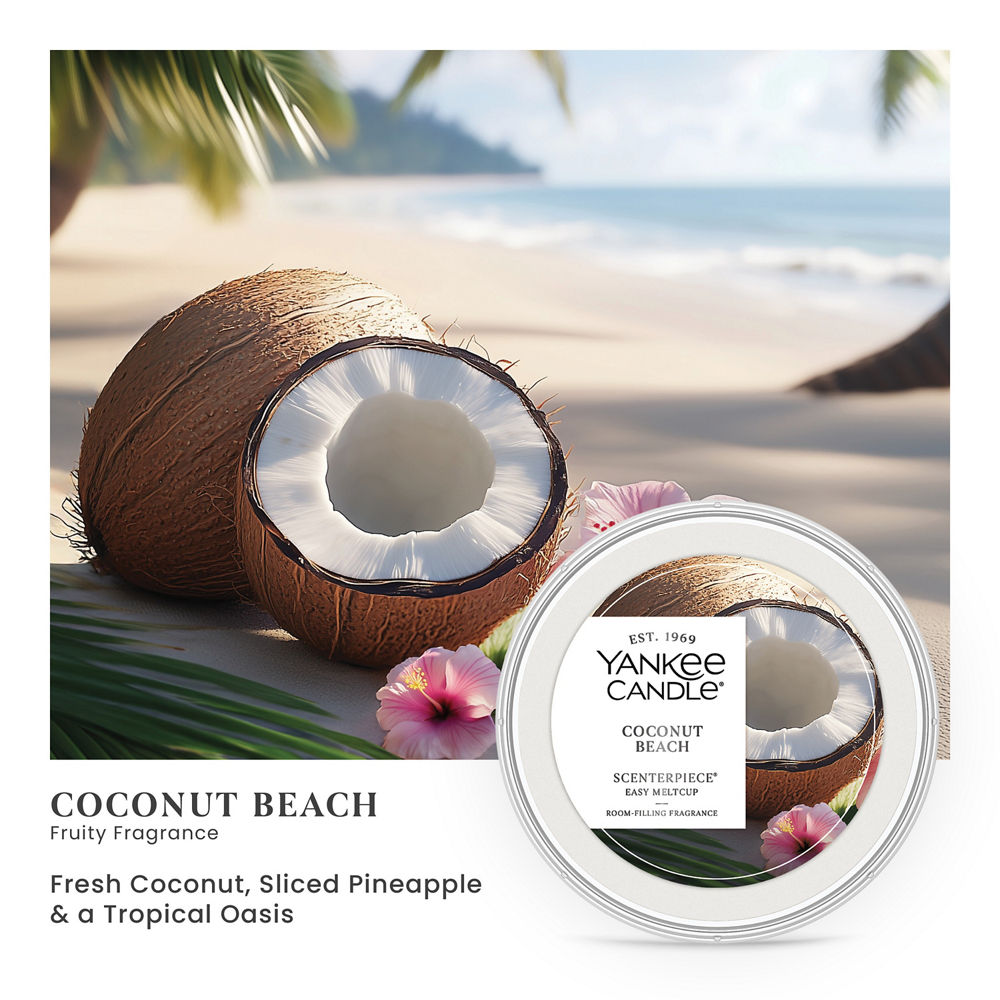 Coconut Beach Scenterpiece® Easy MeltCup - Image 2