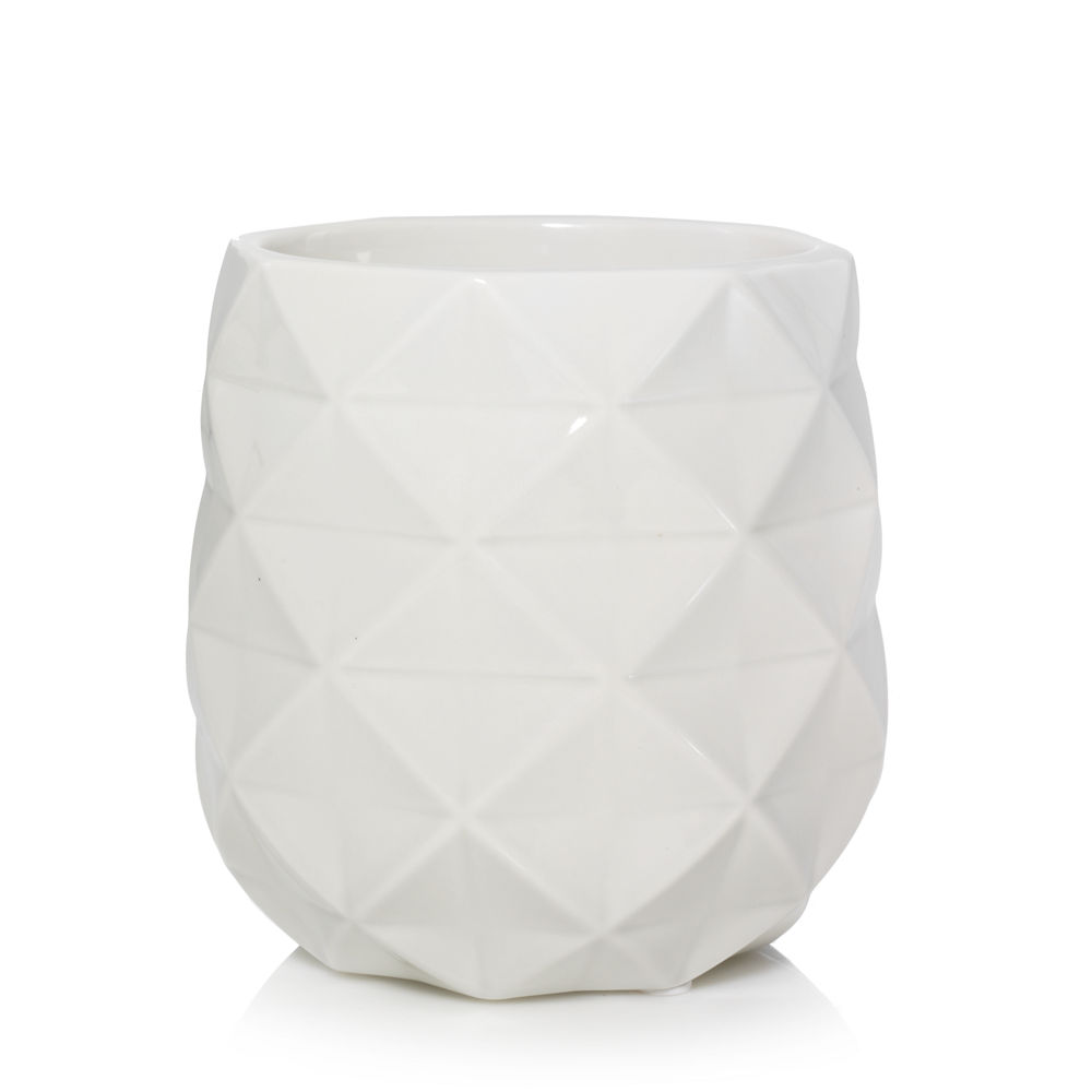 Langham White Scenterpiece® MeltCup Warmer