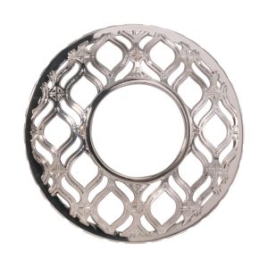 Chrome Trellis Illuma-Lid® Jar Candle Topper