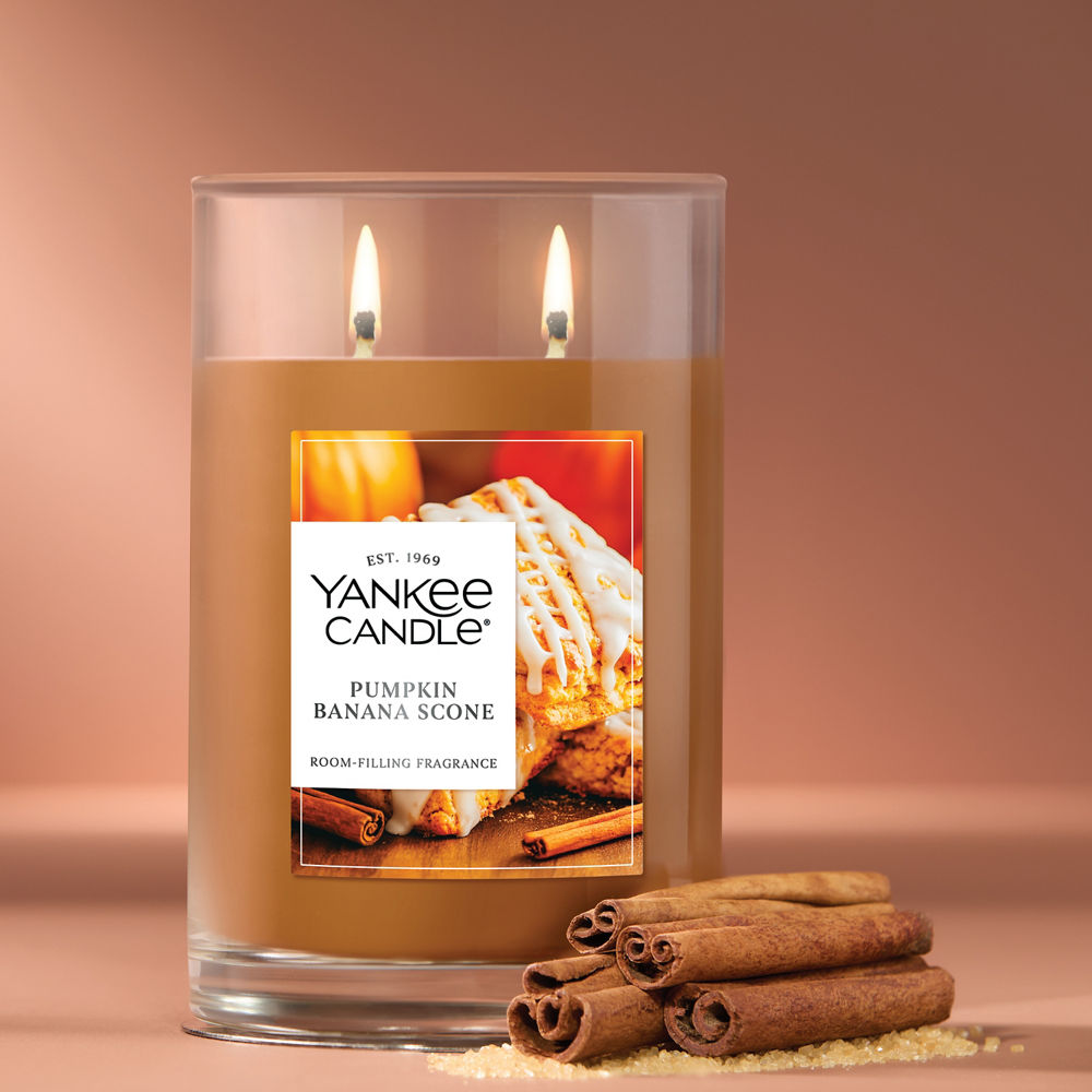 Pumpkin Banana Scone Large Tumbler Candle - Image 2
