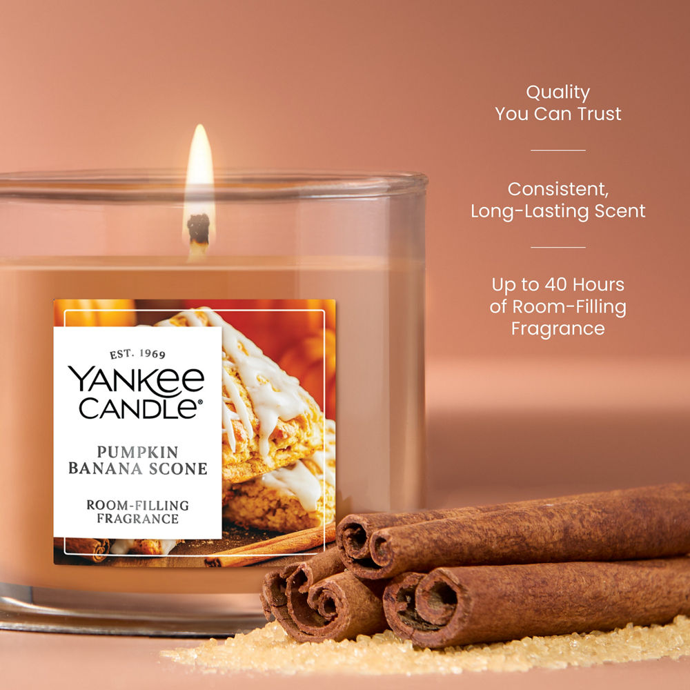 Pumpkin Banana Scone Small Tumbler Candle - Image 3