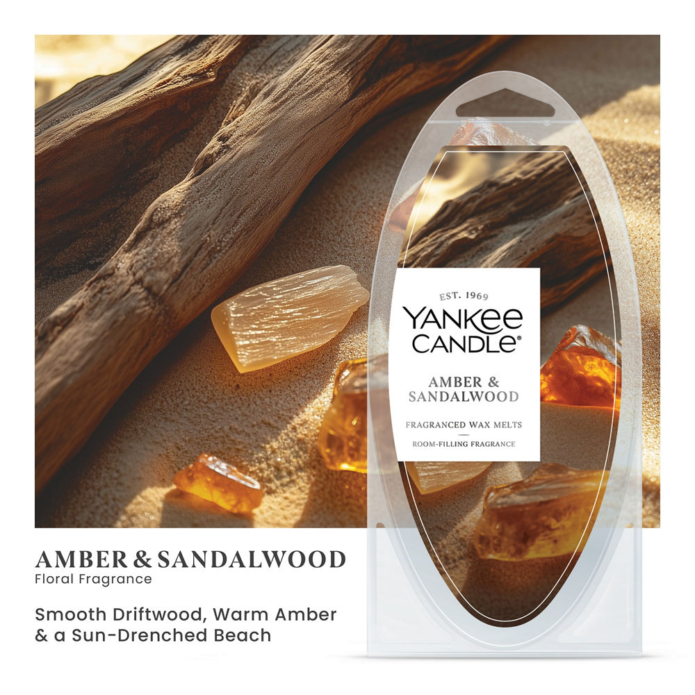 Amber & Sandalwood Wax Melts - Image 2