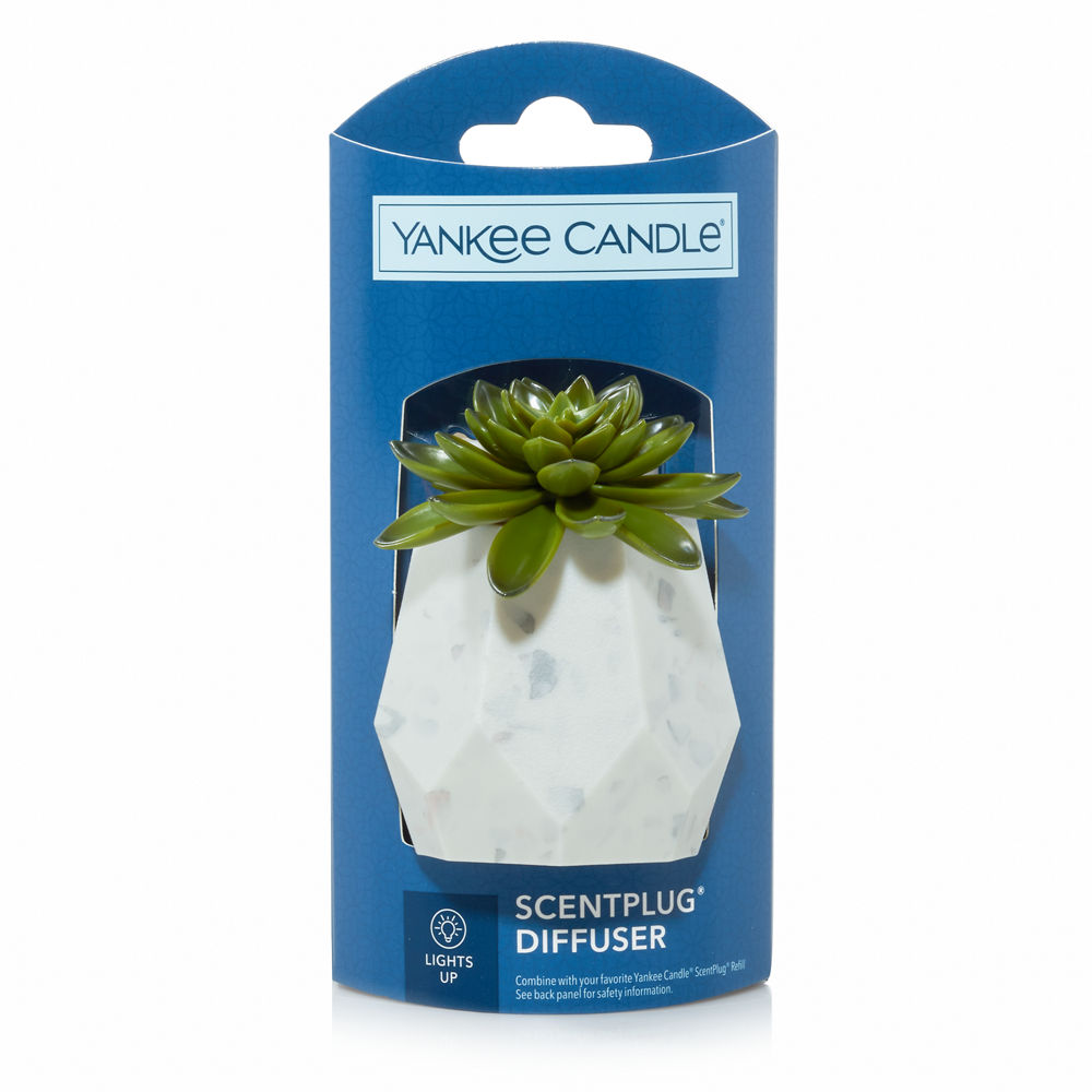 Faceted Succulent ScentPlug® Diffuser w/ Light