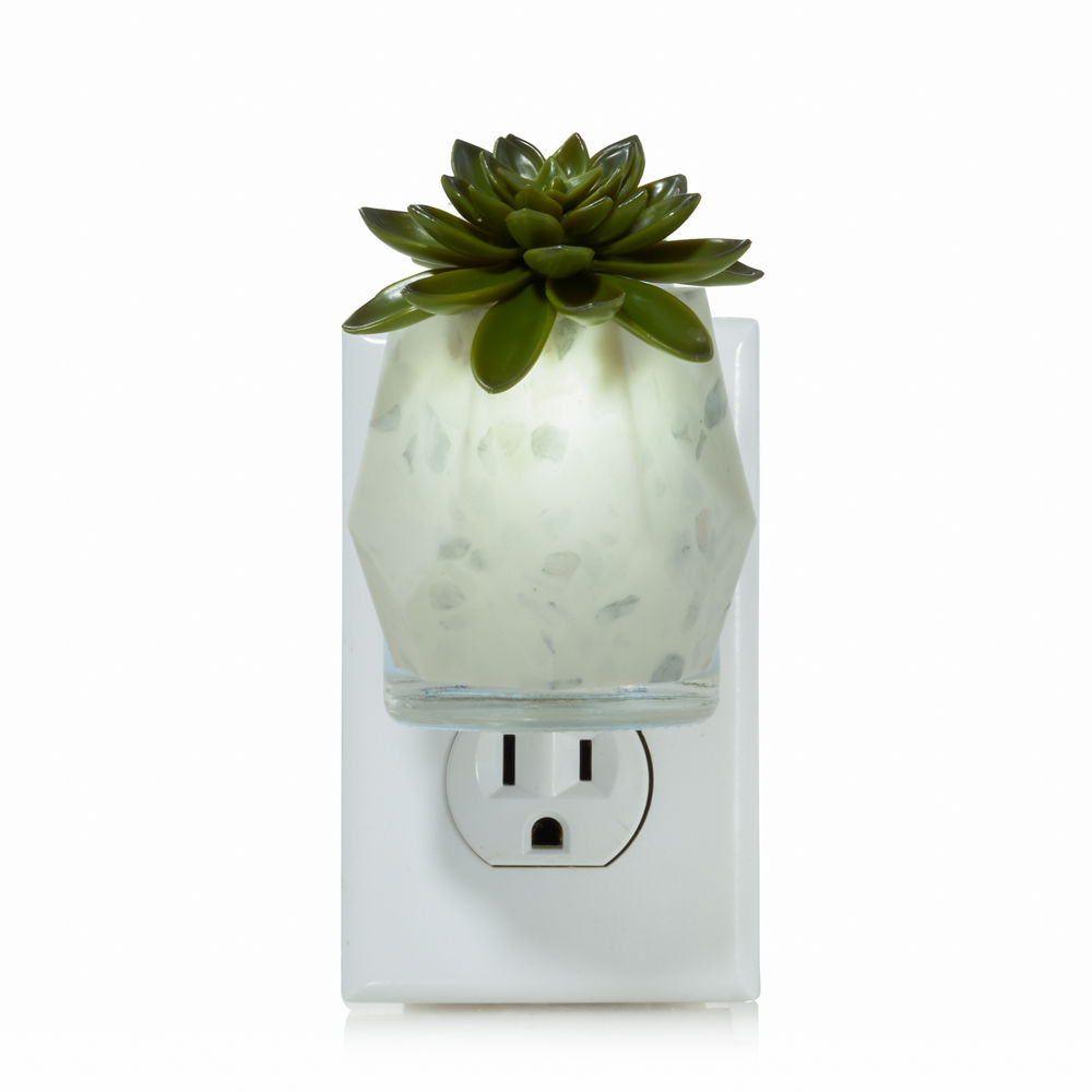 Faceted Succulent ScentPlug® Diffuser w/ Light - Image 4