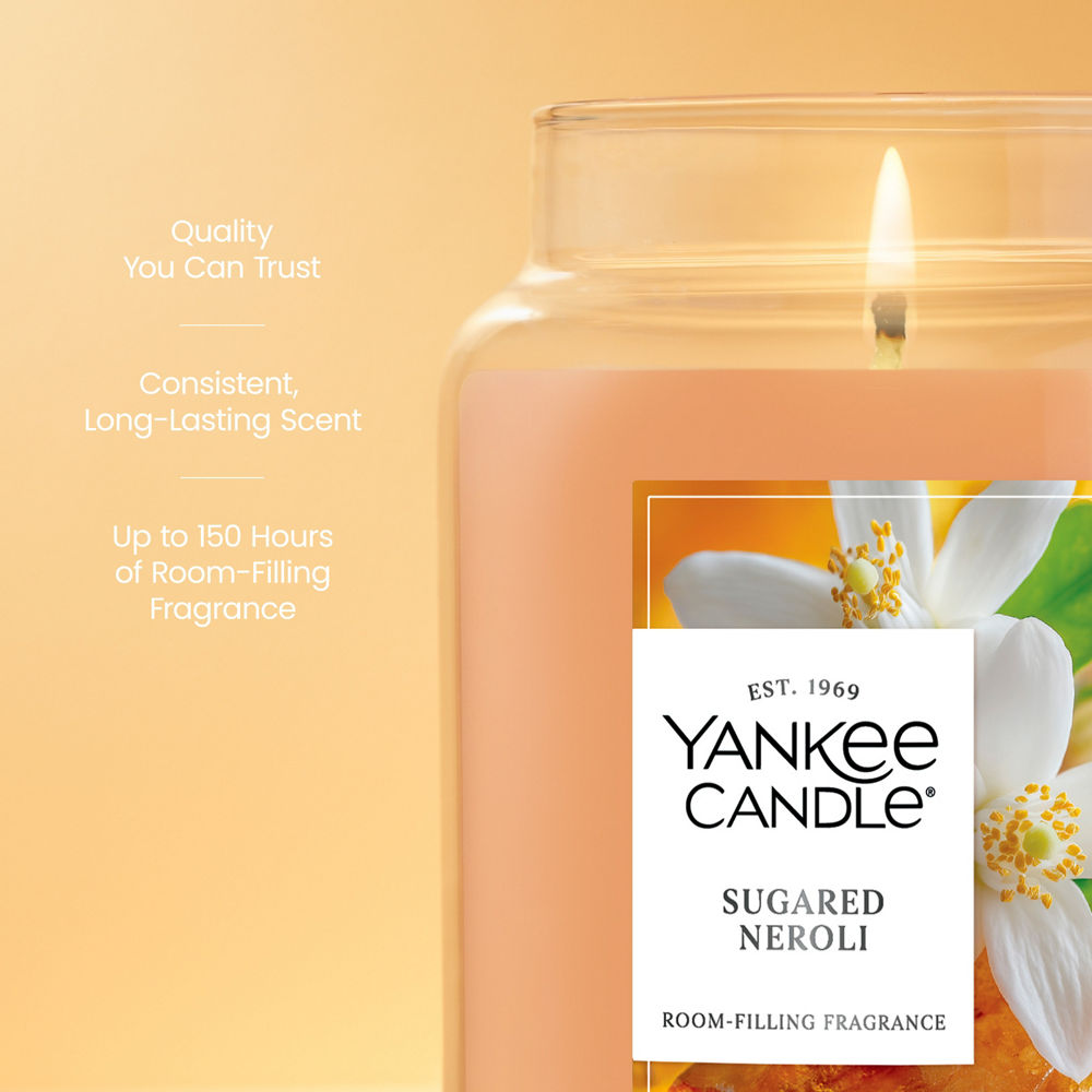 Sugared Neroli Original Large Jar Candle - Image 3