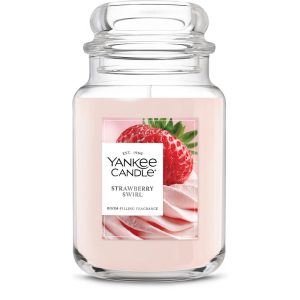 Strawberry Swirl Original Large Jar Candle