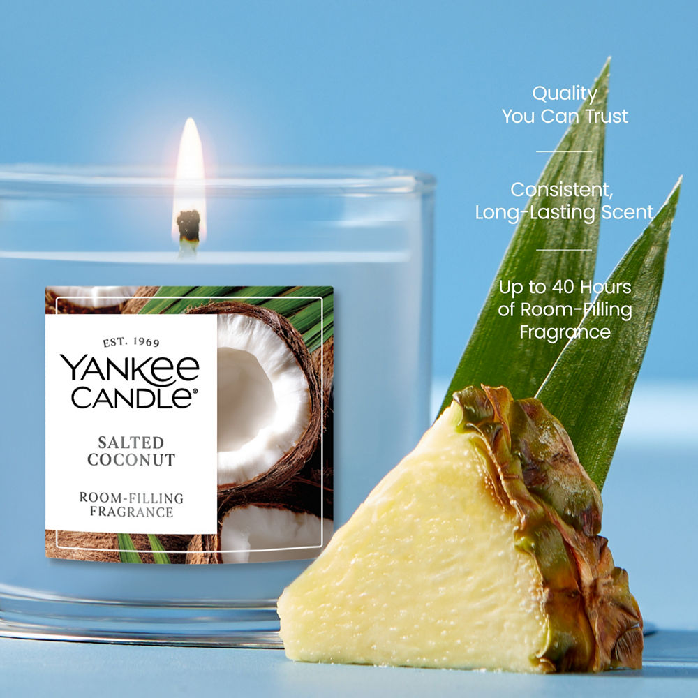 Salted Coconut Small Tumbler Candle - Image 3