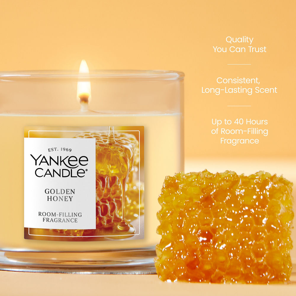 Golden Honey Small Tumbler Candle - Image 3