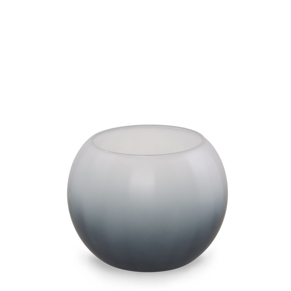 Gray Melon Tea Light Candle Holder - Image 2