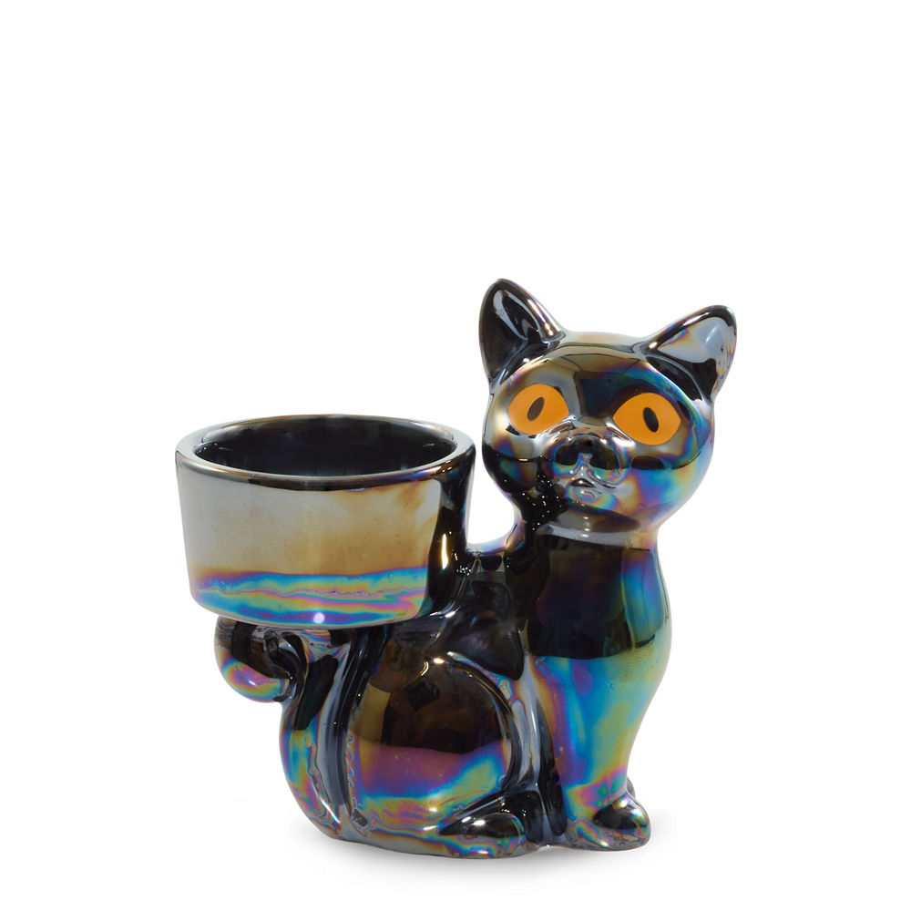 Twilight Whiskers Tea Light Candle Holder - Image 3