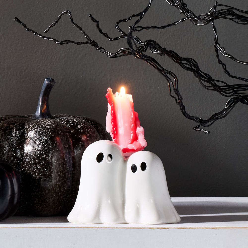 Ghosts Taper Candle Holder - Image 2