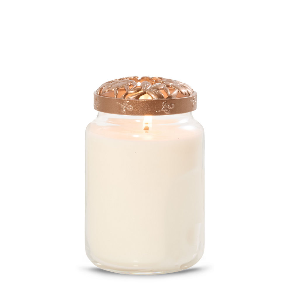 Floral Etch Illuma-Lid® Jar Candle Topper - Image 2