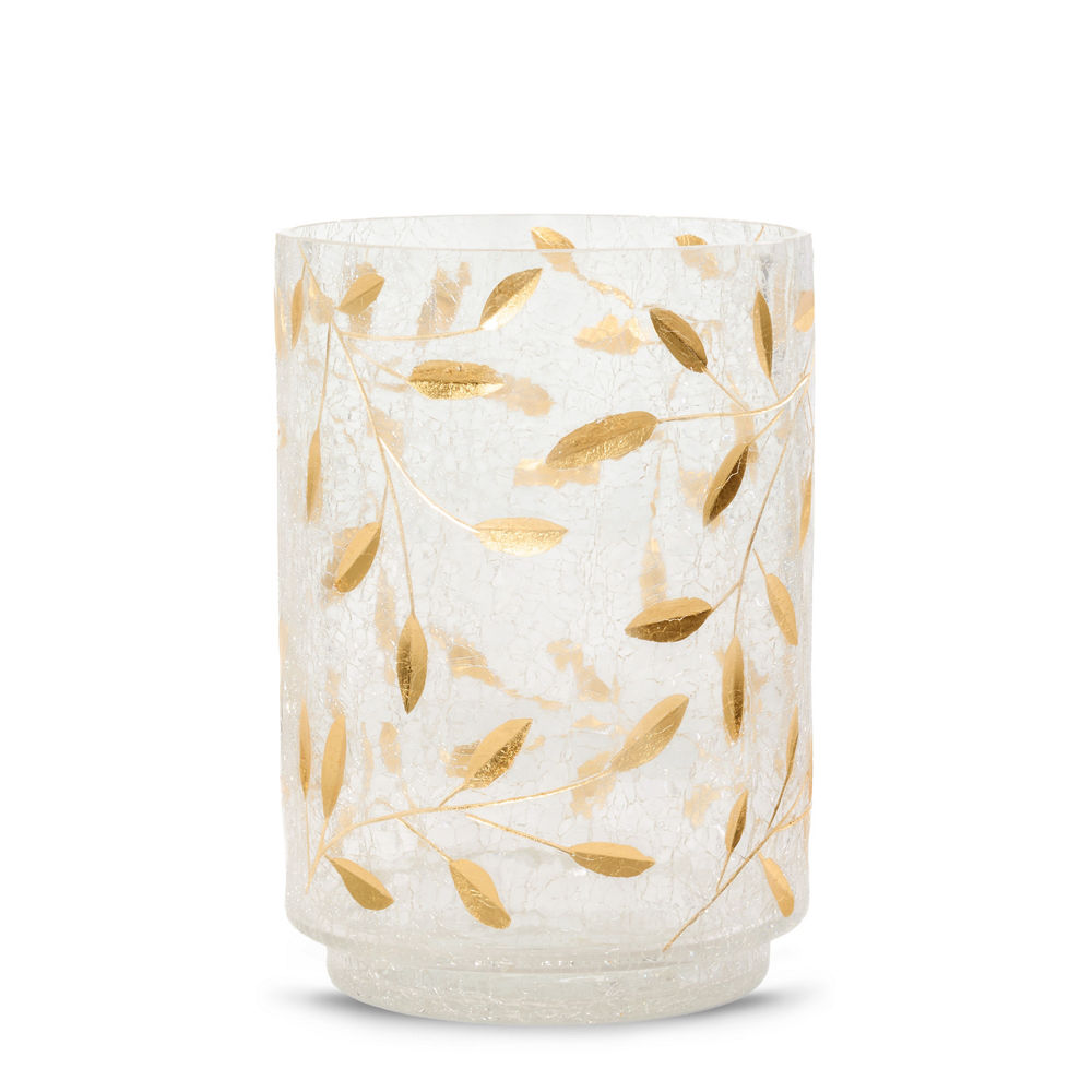 Gold Blossom Jar Candle Holder - Image 2
