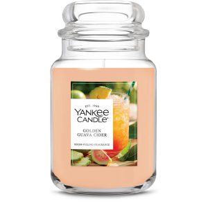 Golden Guava Cider Original Large Jar Candle