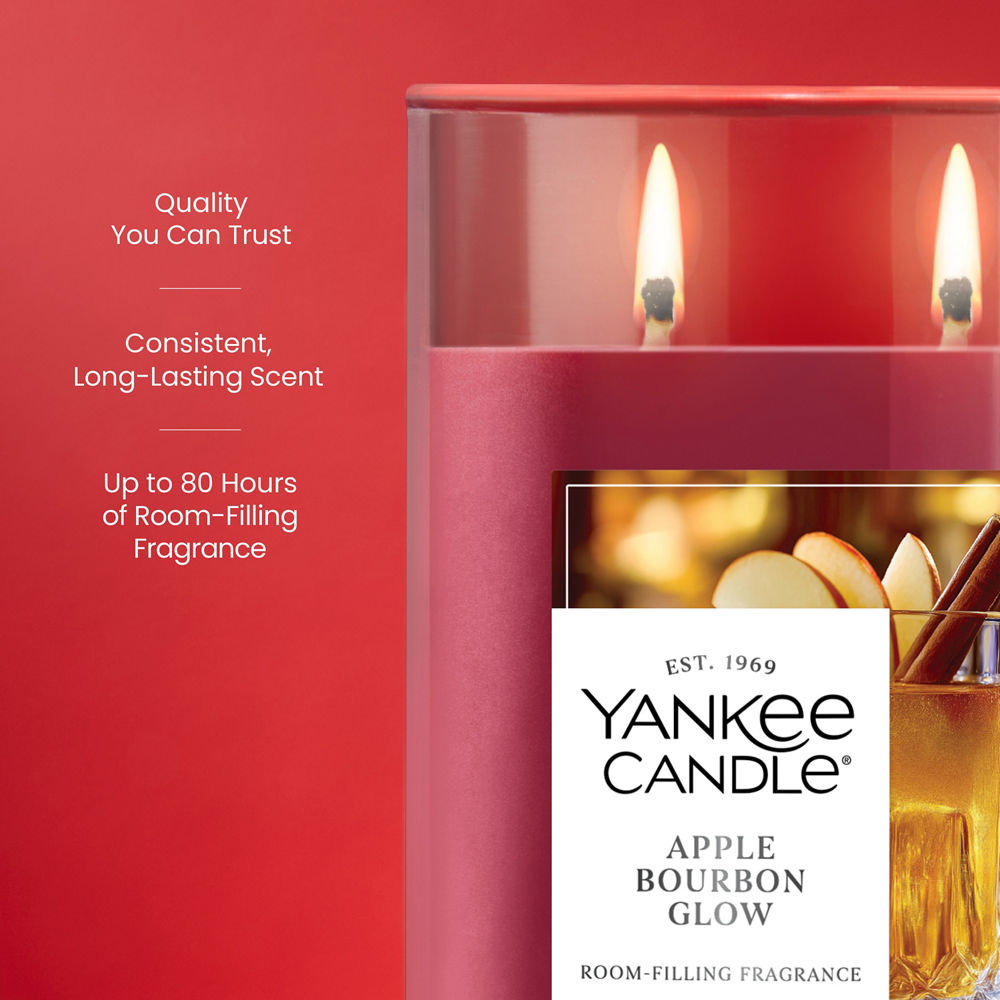 Apple Bourbon Glow Large Tumbler Candle - Image 3