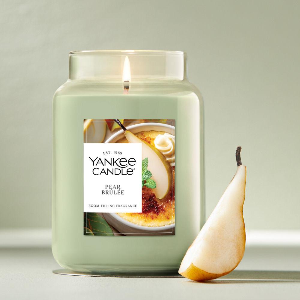 Pear Brûlée Original Large Jar Candle - Image 2