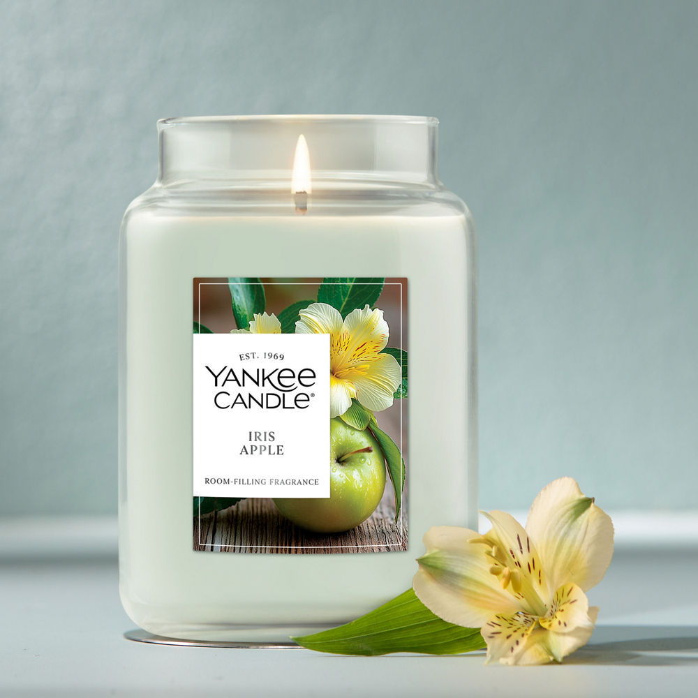 Iris Apple Original Large Jar Candle - Image 2