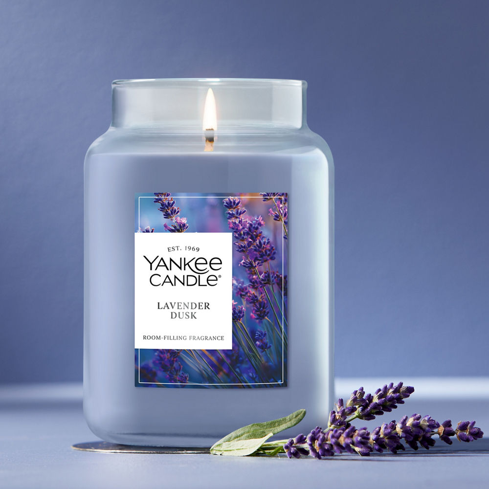 Lavender Dusk Original Large Jar Candle - Image 2