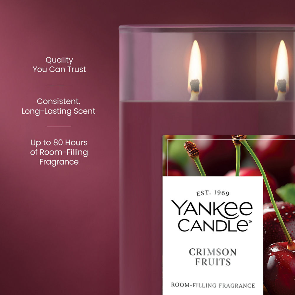 Crimson Fruits Large Tumbler Candle - Image 4