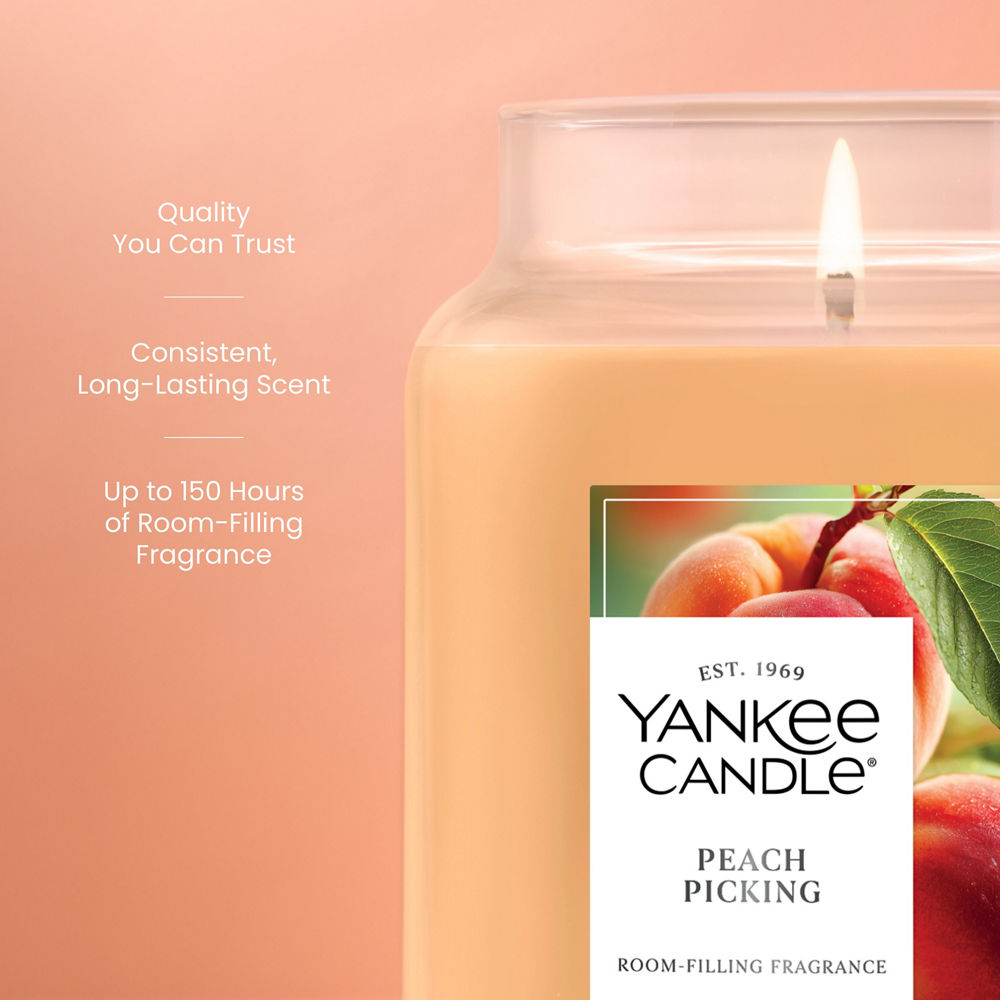 Peach Picking Original Large Jar Candle - Image 4