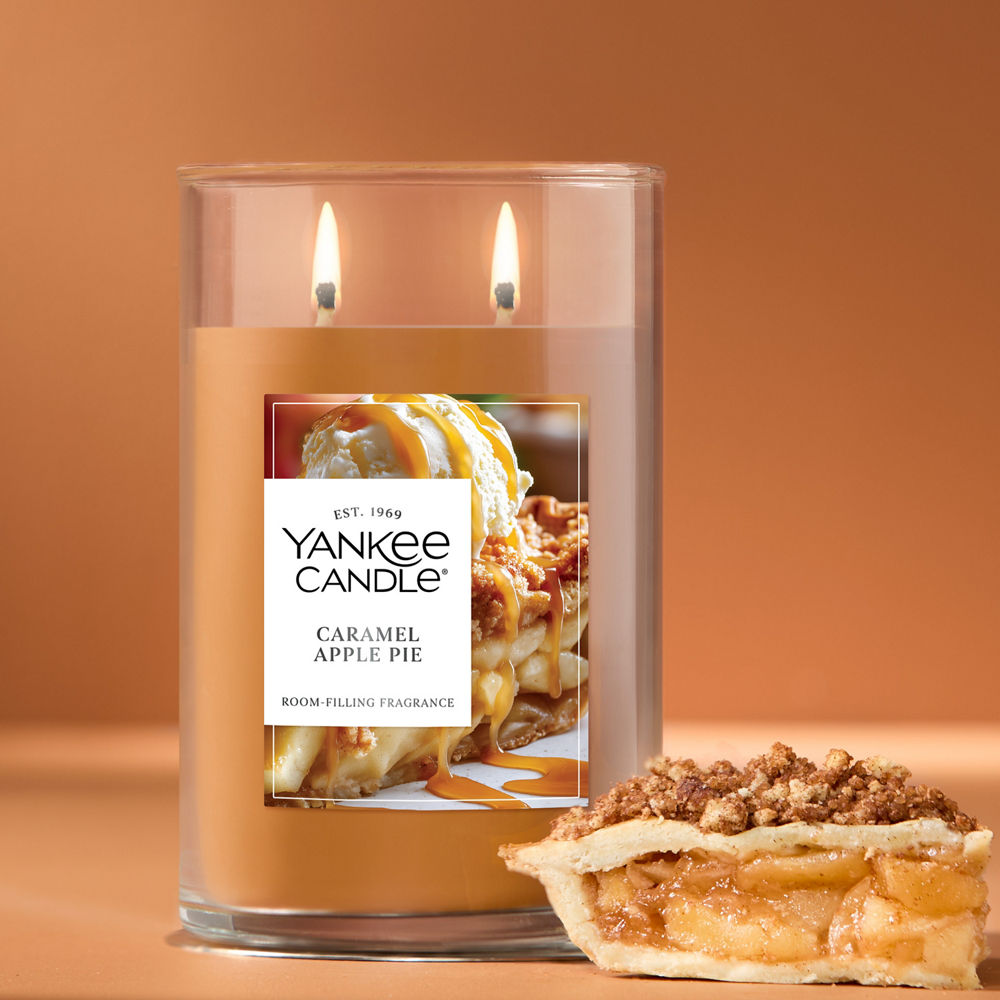 Caramel Apple Pie Large Tumbler Candle - Image 2