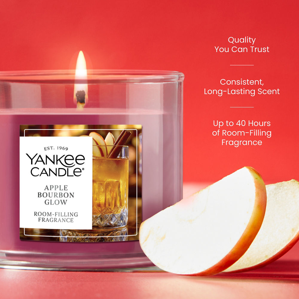 Apple Bourbon Glow Small Tumbler Candle - Image 3