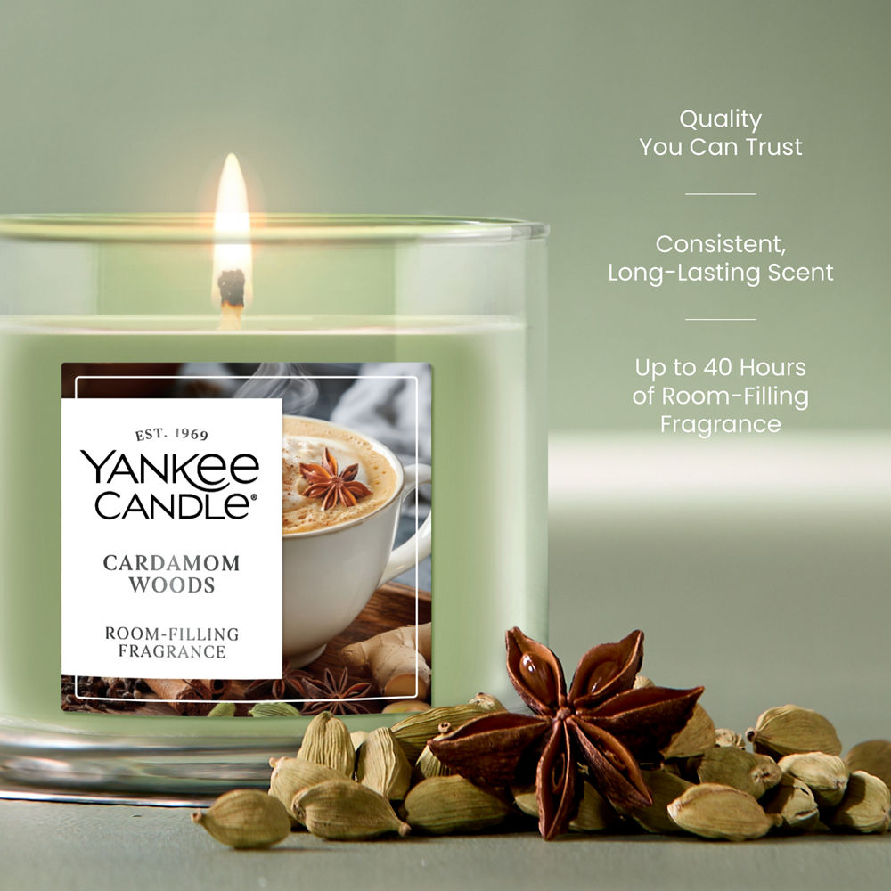 Cardamom Woods Small Tumbler Candle - Image 3