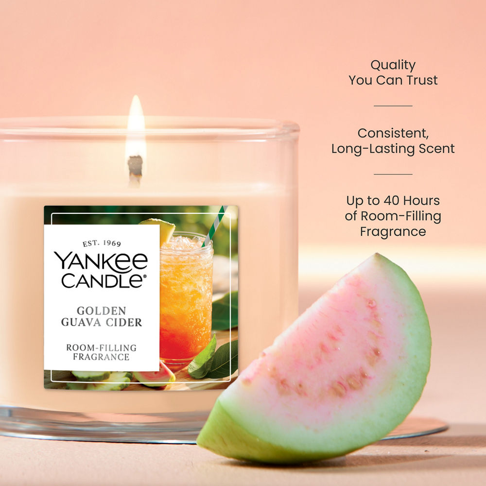 Golden Guava Cider Small Tumbler Candle - Image 4