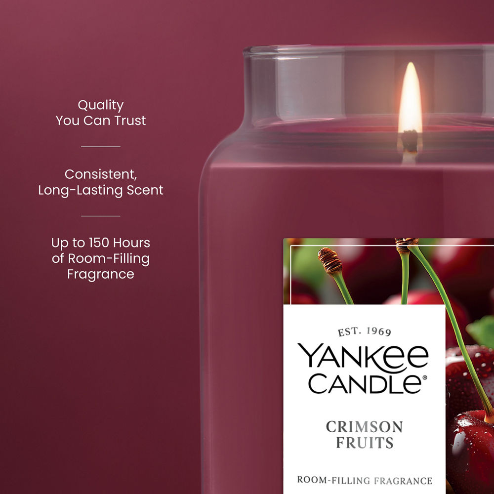 Crimson Fruits Original Large Jar Candle - Image 4