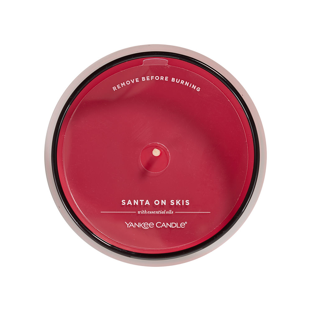Santa On Skis Studio Candle - Image 4