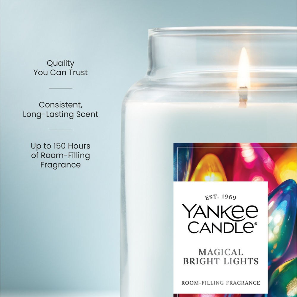 Magical Bright Lights Original Large Jar Candle - Image 4