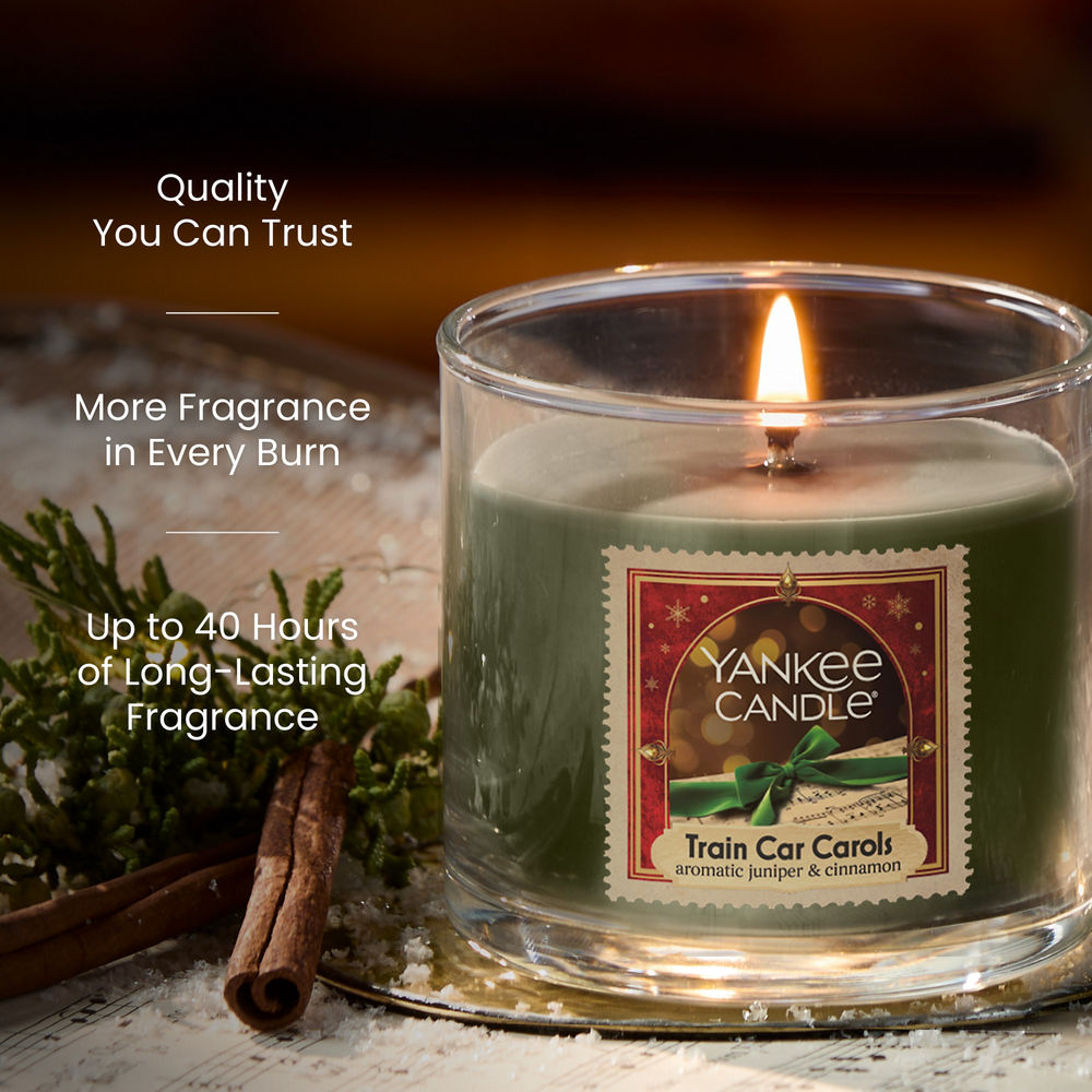 Train Car Carols Small Tumbler Candle - Image 3