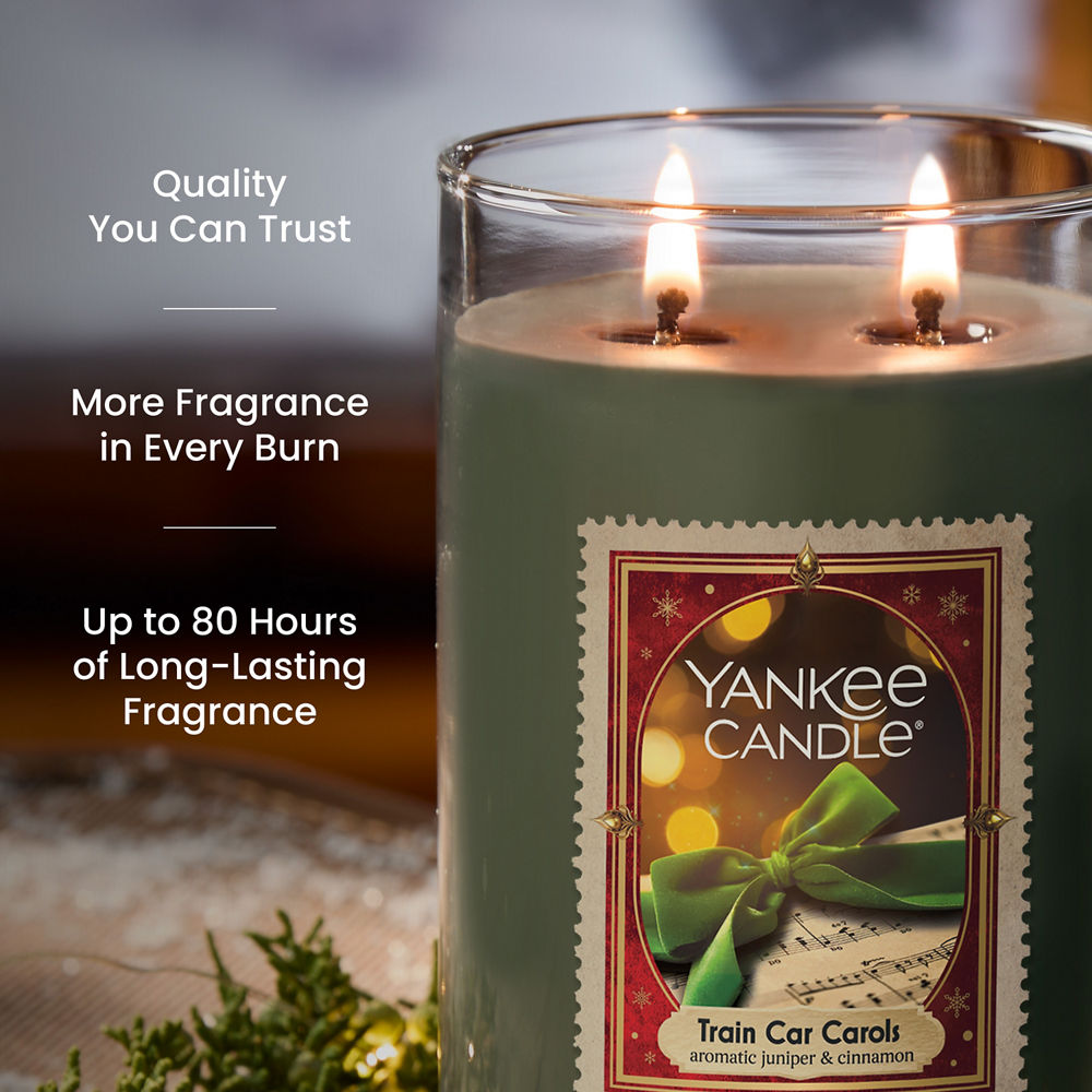 Train Car Carols Large Tumbler Candle - Image 4