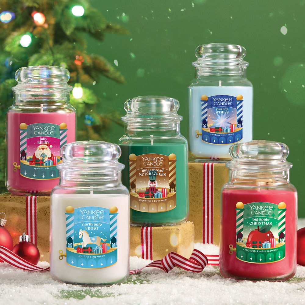 Yuletide Wishes Original Large Jar Candle - Image 6