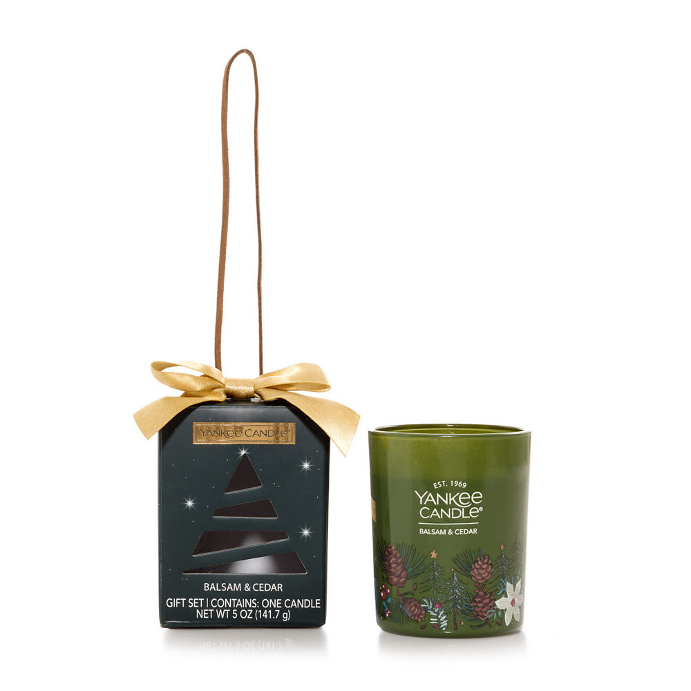 Balsam & Cedar Candle Ornament - Image 2