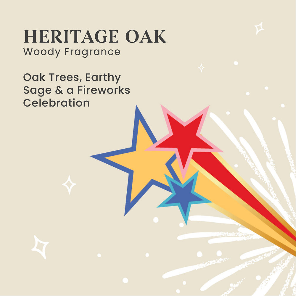Heritage Oak Medium Pillar Candle - Image 3
