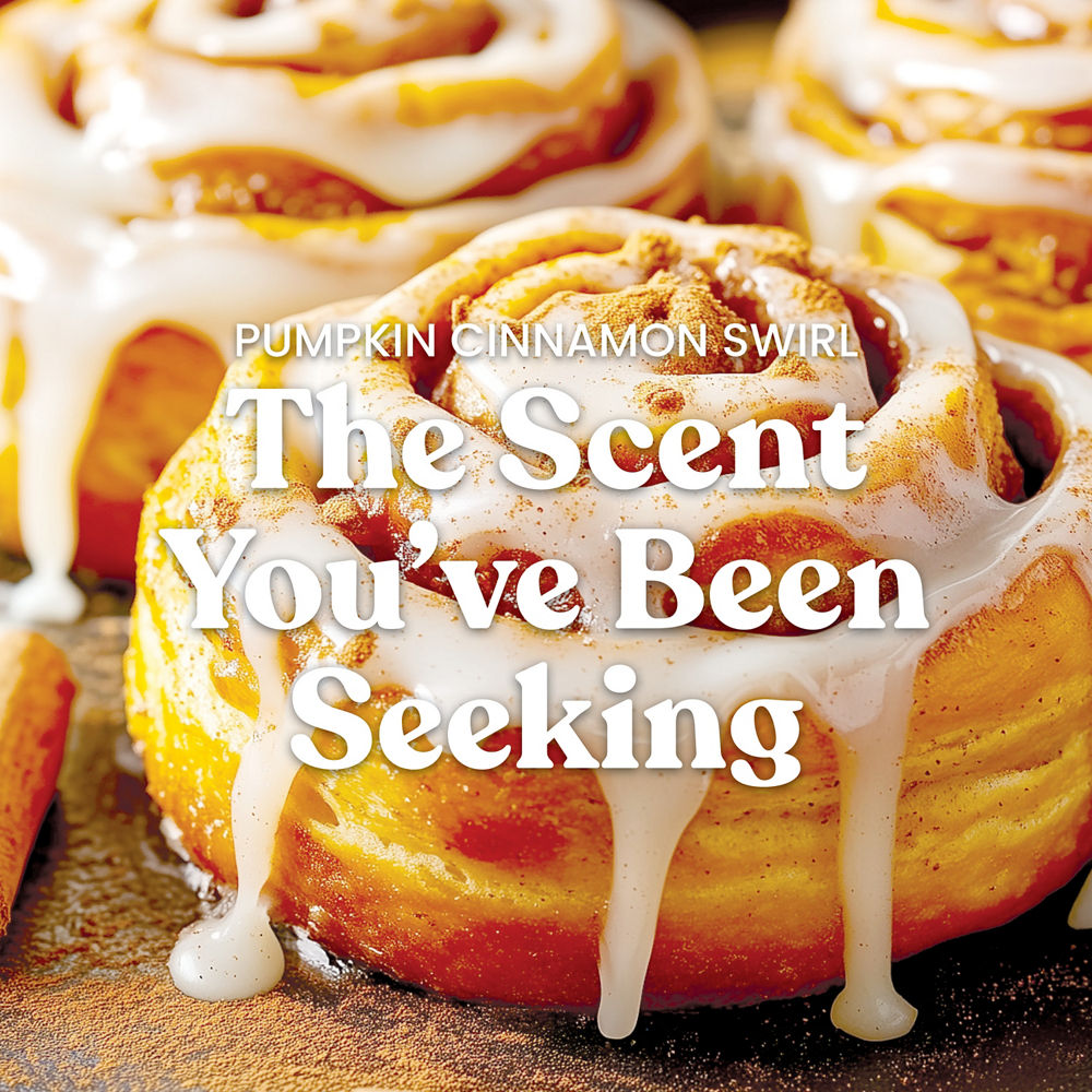 Pumpkin Cinnamon Swirl Original Large Jar Candle - Image 3