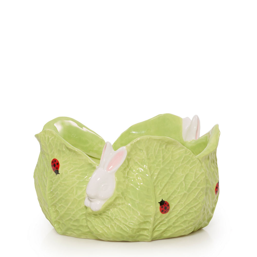Ceramic Easter Bunny Jar Candle Holder - Image 2