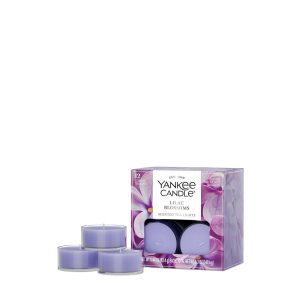 Lilac Blossoms Scented Tea Light Candles